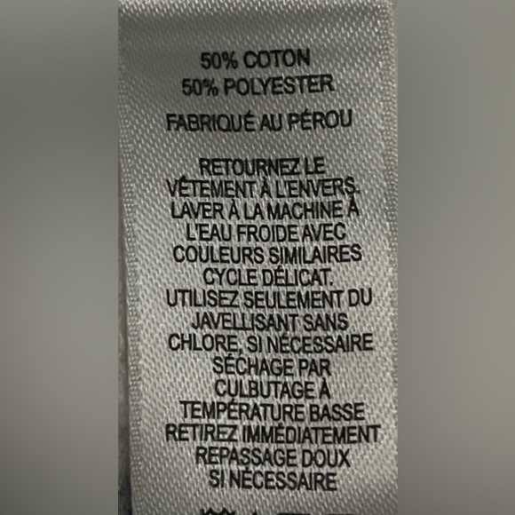 Express Men's Gray and White Striped Shirt . - Picture 6 of 13